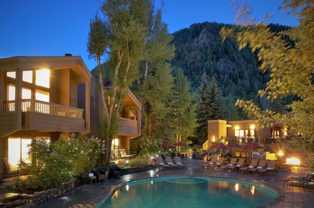 Skiing lodge in Aspen