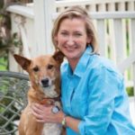 Dr. Larie Allen with dog