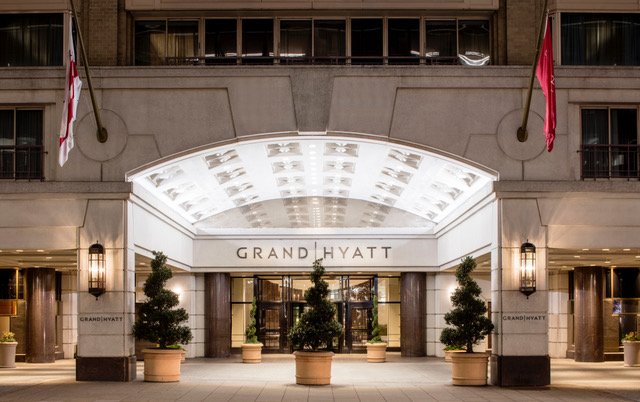 Grand hyatt entrance