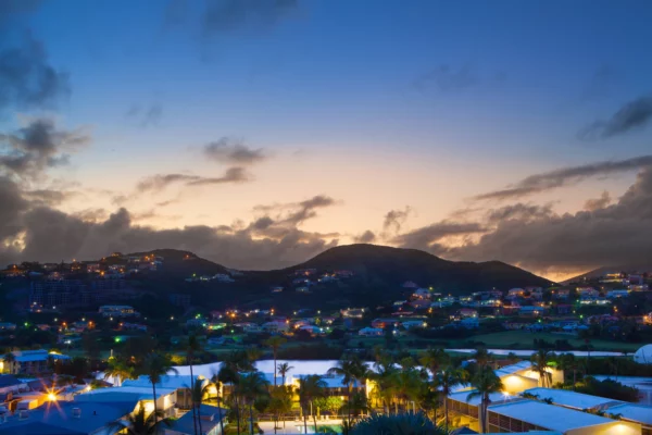 St Kitts Marriott night